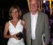 La spationaute Jean-Loup Chrétien et son épouse Florence à l'occasion d'une soirée caritative pour l'association Les Puits du Désert, au domaine de Bertaud-Belieu, au coeur de presqu'île de Saint-Tropez, le 30 août 2012.