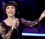 Mireille Mathieu, invitée de l'émission  Tutte Donne Tranne Me  à Rome le 19 janvier 2007