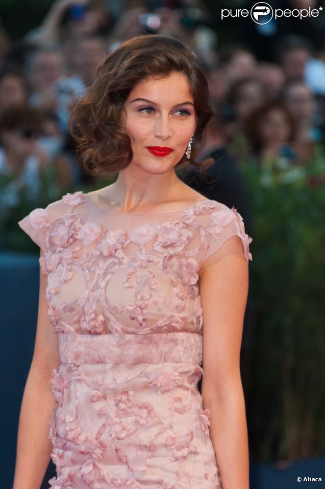 Laetitia Casta lors de la cérémonie de clôture de la 69e Mostra de Venise le 8 septembre 2012