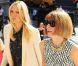 Maria Sharapova et Anna Wintour arrivent à la New York Public Library pour assister au défilé Victoria Beckham printemps-été 2013. New York, le 9 septembre 2013.