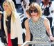 Maria Sharapova et Anna Wintour arrivent à la New York Public Library pour assister au défilé Victoria Beckham printemps-été 2013. New York, le 9 septembre 2013.