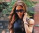 Victoria Beckham effectue un petit passage par les studios Milk avant de rejoindre la New York Public Library pour son défilé. New York, le 9 septembre 2012.