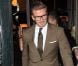  David Beckham, très élégant, quitte le restaurant Balthazar suivi par sa femme Victoria Beckham. New York, le 9 septembre 2012. 