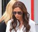  Victoria Beckham, quitte la boutique Balenciaga située sur 22nd Street. New York, le 11 septembre 2012. 