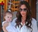  Victoria Beckham et sa fille Harper quittent le restaurant Pastis. New York, le 11 septembre 2012. 