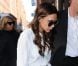 Victoria Beckham arrive aux studios Milk pour le défilé printemps-été 2013 de Victoria, Victoria Beckham. New York, le 11 septembre 2012.