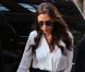 Victoria Beckham arrive aux studios Milk pour le défilé printemps-été 2013 de Victoria, Victoria Beckham. New York, le 11 septembre 2012.