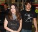Laura Pausini et son fiancé Paolo Carta à Miami le 15 février 2012