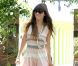 Jessica Biel radieuse, une fiancée épanouie. Los Angeles, le 15 septembre 2012.