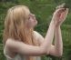 Elle Fanning, dirigée par Yoann Lemoine, tourne le film Le Premier Parfum pour Lolita Lempicka.