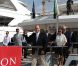 Le prince Albert II de Monaco à un salon du yacht en principauté le 19 septembre 2012