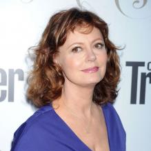 Susan Sarandon, 65 ans et très en beauté lors de la soirée The Visionaries organisée par le magazine Condé Nast Traveler, qui fêtait par la même occasion ses 25 ans. New York, le 18 septembre 2012.