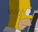Homer vote dans un épisode des  Simpsons  - septembre 2012.