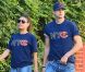 Mila Kunis et son petit ami Ashton Kutcher dans les rues de New York, le 23 septembre 2012.