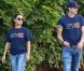 Mila Kunis et son petit ami Ashton Kutcher dans les rues de New York, le 23 septembre 2012.