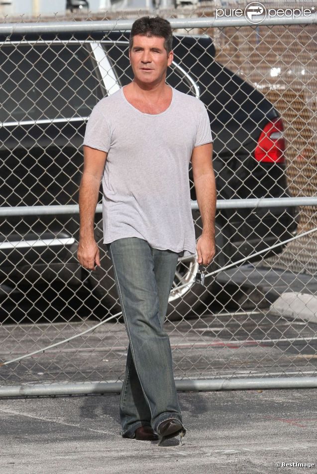 Simon Cowell à Miami en juillet 2012