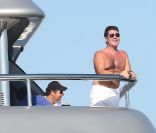 Simon Cowell en août 2012 dans le sud de la France