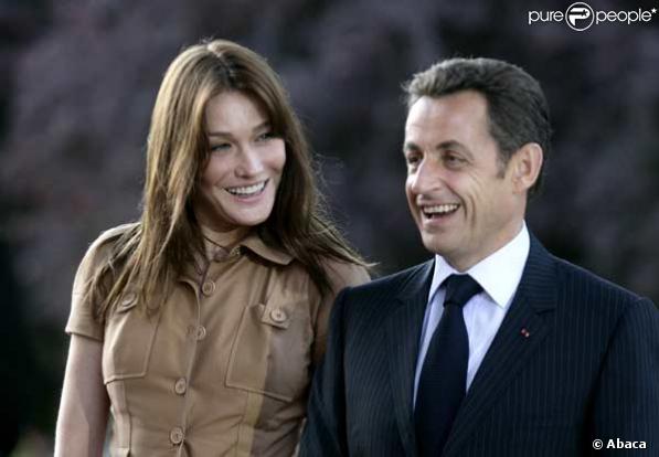 Carla Bruni et Nicolas Sarkozy