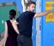 Ryan Gosling et Rooney Mara tournent une scène d'amour pour le nouveau film mystérieux de Terrence Malick à Austin, Texas. Le 24 septembre 2012.