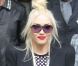 Gwen Stefani devant son hôtel à Londres, le 26 septembre 2012.