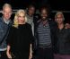 Gwen Stefani et No Doubt arrivent à Londres, le 25 septembre 2012.