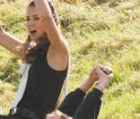 Kate Midleton et Chelsy Davy au Beaufort Polo Ground