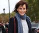 Inès de la Fressange arrive au Grand Palais pour le défilé Carven printemps-été 2013. Paris, le 27 septembre 2012.