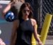 Victoria Beckham assiste à l'entraînement de foot de ses trois fils, le dimanche 30 septembre 2012 à Los Angeles.