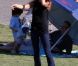 Victoria Beckham assiste à l'entraînement de foot de ses trois fils, le dimanche 30 septembre 2012 à Los Angeles.