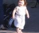 Harper, benjamine de la fratrie Beckham, le samedi 29 septembre 2012 à Los Angeles.