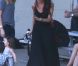 Victoria Beckham, inséparable de sa fillette Harper, assiste à l'entraînement de foot de ses trois fils, le samedi 29 septembre 2012 à Los Angeles.