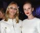 Anja Rubik et Anne V assistent à la soirée anniversaire de Vionnet à l'hôtel Salomon de Rothschild. Paris, le 30 septembre 2012.