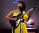 Lianne La Havas anime la soirée anniversaire de Vionnet à l'hôtel Salomon de Rothschild. Paris, le 30 septembre 2012.