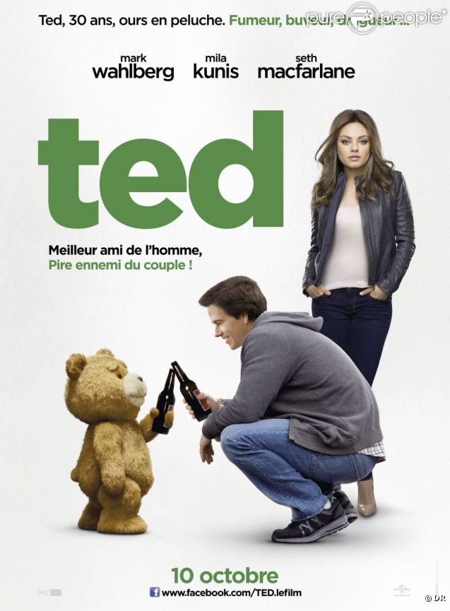 La comédie  Ted  de Seth MacFarlane.