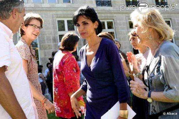 Rachida Dati à Paris, le 9 septembre 2012.
