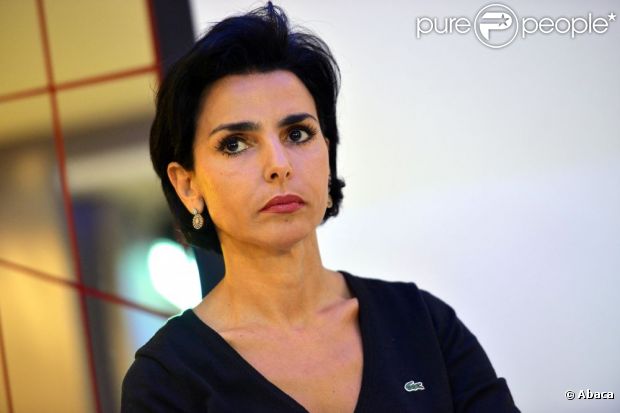 La maire du 7e arrondissement Rachida Dati lors d'un débat sur le traité budgetaire européen à Paris, le 2 octobre 2012.