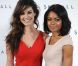 Bérénice Marlohe et Naomie Harris en novembre 2011 au premier photocall de  Skyfall. 
