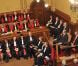 Le prince Albert II de Monaco le 1er octobre 2012 lors de la rentrée solennelle des cours et tribunaux de la principauté.