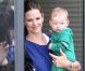 Jennifer Garner emmène l'adorable Samuel chez le médecin en compagnie de Seraphina, le 5 octobre 2012 à Los Angeles