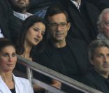 Jean-Luc Delarue et Anissa Khelifi, à Paris, en septembre 2011.