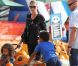 Heidi Klum, à la célèbre ferme aux citrouilles de 'Mr. Bones Pumpkin Patch', s'amuse avec ses enfants Leni, Henry, Johan, Lou et son compagnon Martin Kristen, à West Hollywood le 6 Octobre 2012.