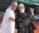 Heidi Klum, à la célèbre ferme aux citrouilles de 'Mr. Bones Pumpkin Patch', s'amuse avec ses enfants Leni, Henry, Johan, Lou et son compagnon Martin Kristen, à West Hollywood le 6 Octobre 2012.