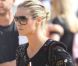 Heidi Klum, à la célèbre ferme aux citrouilles de 'Mr. Bones Pumpkin Patch', s'amuse avec ses enfants Leni, Henry, Johan, Lou et son compagnon Martin Kristen, à West Hollywood le 6 Octobre 2012.
