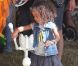 Heidi Klum, à la célèbre ferme aux citrouilles de 'Mr. Bones Pumpkin Patch', s'amuse avec ses enfants Leni, Henry, Johan, Lou et son compagnon Martin Kristen, à West Hollywood le 6 Octobre 2012.