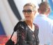 Heidi Klum, à la célèbre ferme aux citrouilles de 'Mr. Bones Pumpkin Patch', s'amuse avec ses enfants Leni, Henry, Johan, Lou et son compagnon Martin Kristen, à West Hollywood le 6 Octobre 2012.