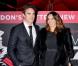 Kelly Brook et son compagnon Thom Evans au Crazy Horse pour voir le spectacle Forever Crazy. Londres, le 5 octobre 2012.