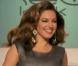Kelly Brook fait défiler sa collection pour New Look lors de The Look Show à Londres. Le 6 octobre 2012.