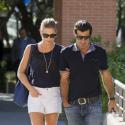 Luis Figo et sa sublime Helen Svedin : Regards sombres et sourires absents