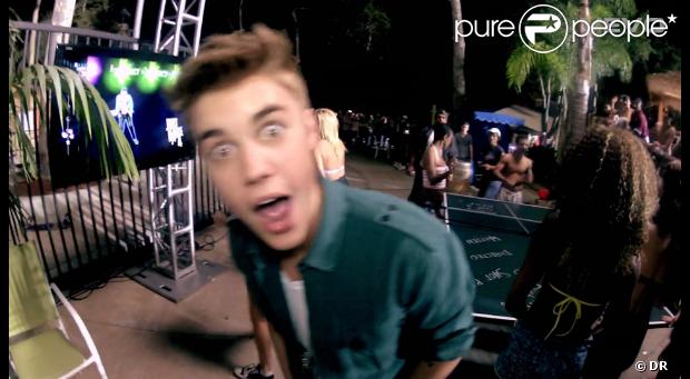 Justin Bieber dans le clip  Beauty and a Beat .