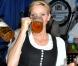 La princesse Charlene de Monaco a tenu son rang auprès du prince Albert lors de l'inauguration dimanche 14 octobre 2012 la 7e édition de l'Oktoberfest en principauté, au Café de Paris et en habits traditionnels bavarois.